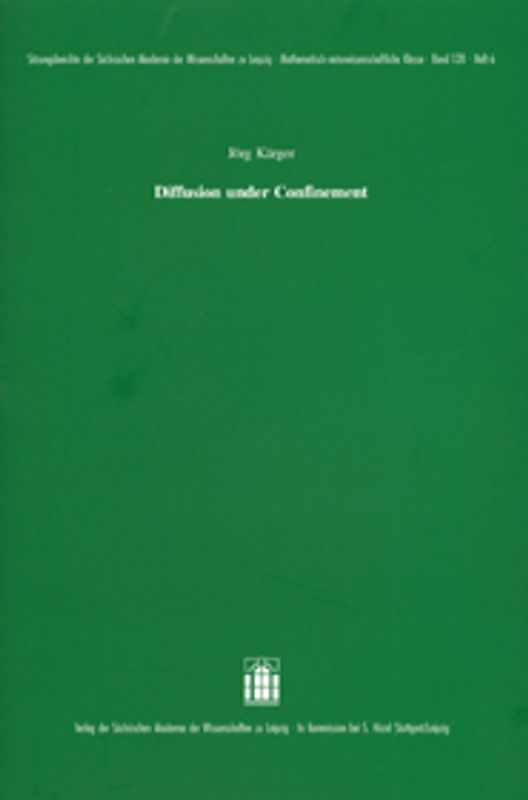 Diffusion under Confinement