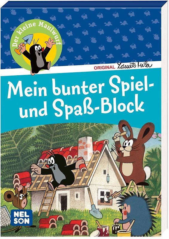 Der kleine Maulwurf: Mein bunter Spiel- und Spaß-Block