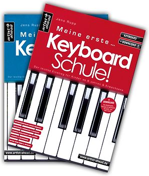 Meine erste Keyboardschule + Meine zweite Keyboardschule im Set!