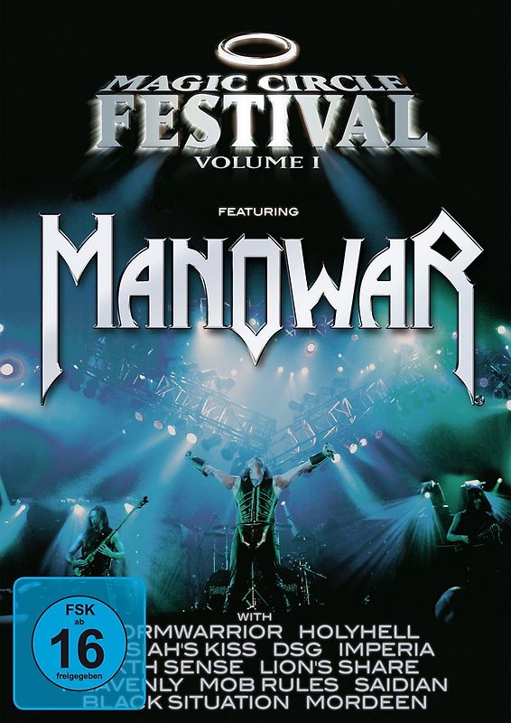 Magic Circle Festival - Volume 1 - featuring Manowar DVD
