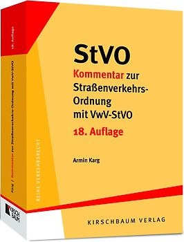 StVO-Kommentar zur Straßenverkehrs-Ordnung mit VwV-StVO