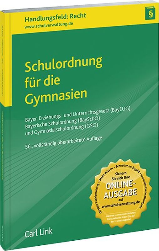 Schulordnung für Gymnasien