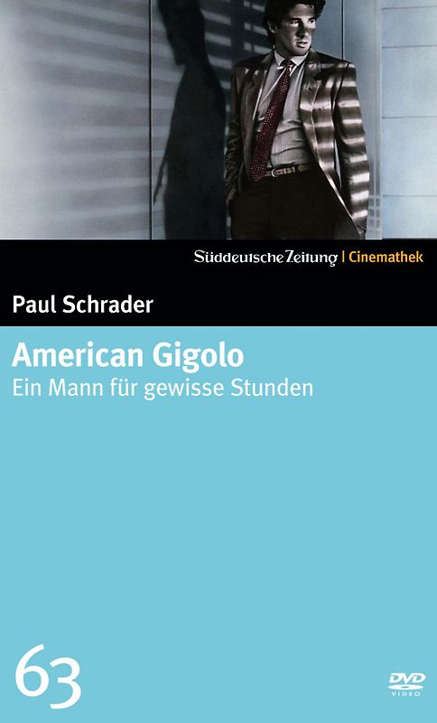 Sueddeutsche Zeitung Cinemathek 63: Paul Schrader - American Gigolo - Ein Mann für gewisse Stunden DVD