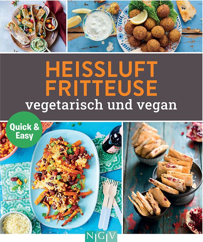 Heißluftfritteuse vegetetarisch und vegan