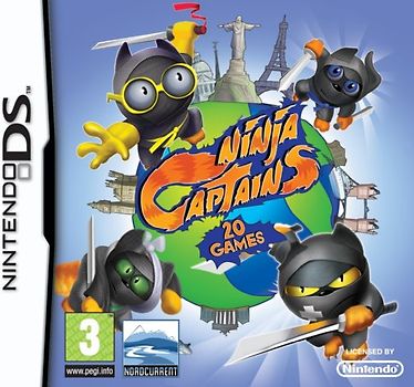 Ninja Captains 20 Minigames Nintendo DS