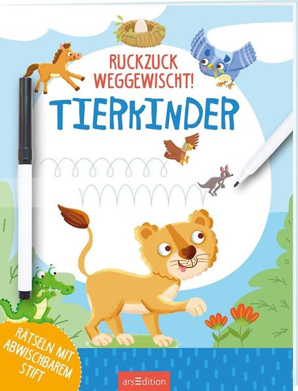 Ruckzuck weggewischt! Tierkinder