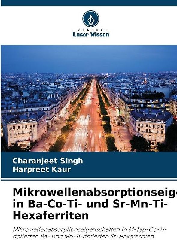 Mikrowellenabsorptionseigenschaften in Ba-Co-Ti- und Sr-Mn-Ti-Hexaferriten