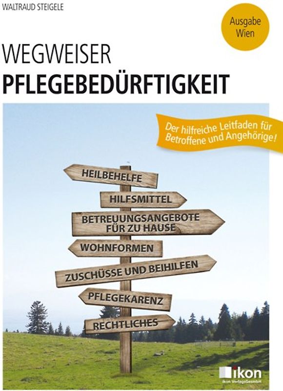 Wegweiser Pflegebedürftigkeit Wien Einzelbuch