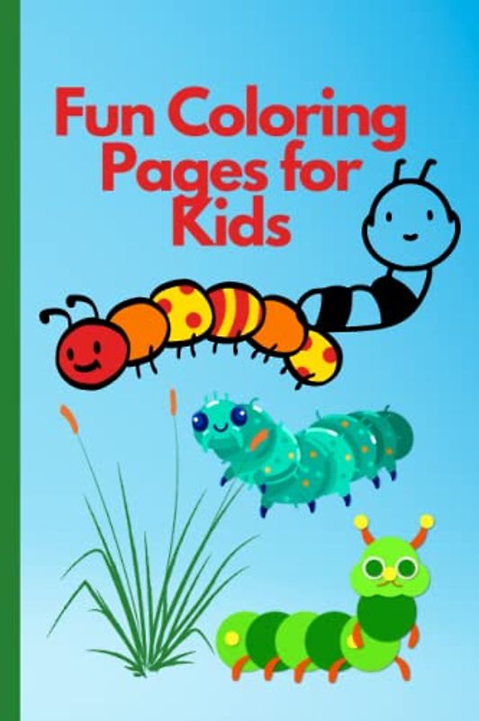 Fun Coloring Pages for Kids: Simple and Fun Designs for Young Artists!