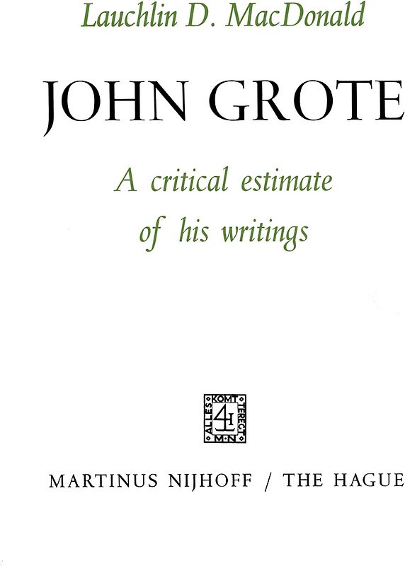 John Grote