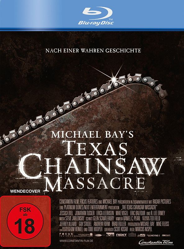 Michael Bay's Texas Chainsaw Massacre Blu-ray Disc