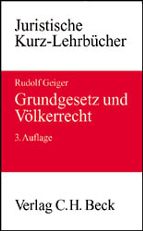Grundgesetz und Völkerrecht