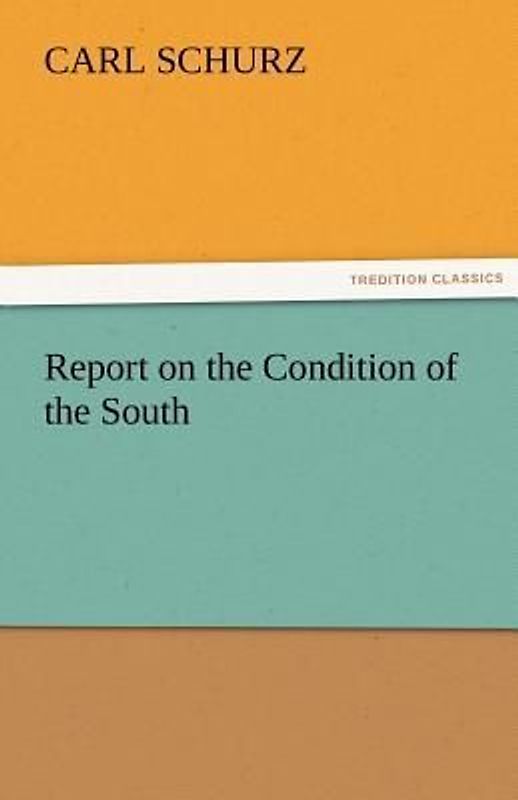 Report on the Condition of the South