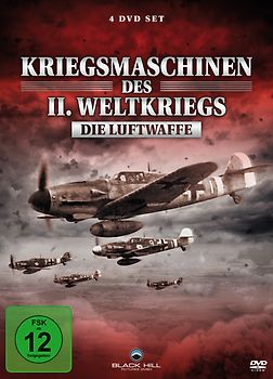 Kriegsmaschinen des Zweiten Weltkriegs - Die Luftwaffe (4 DVDs) DVD