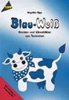 Blau-Weiss. Fenster- und Wandbilder aus Tonkarton