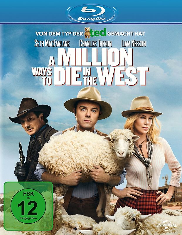 A Million Ways to Die in the West Blu-ray Disc
