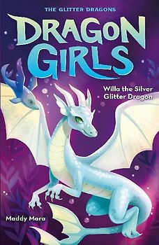 Willa the Silver Glitter Dragon