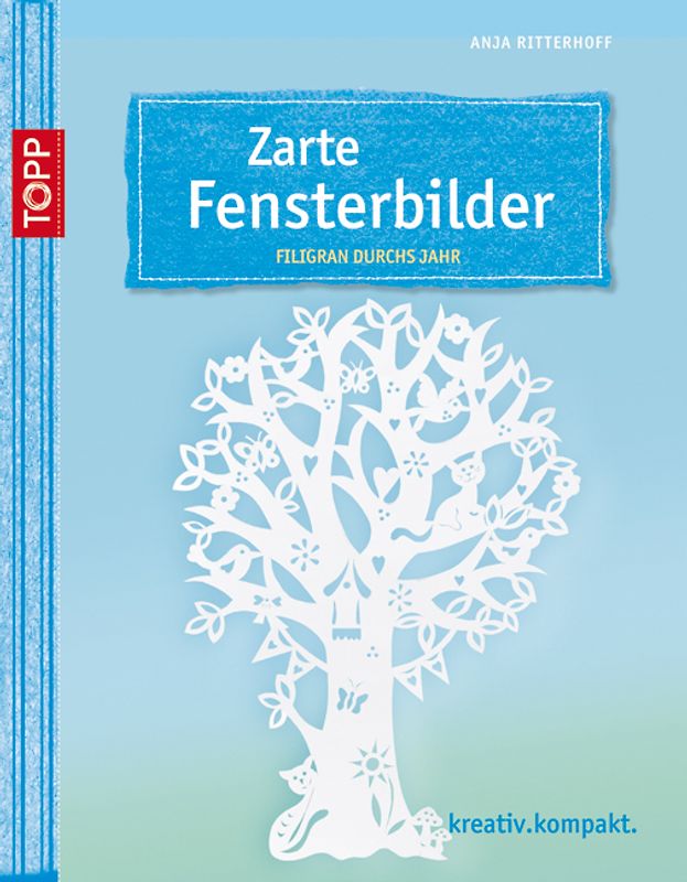 Zarte Fensterbilder