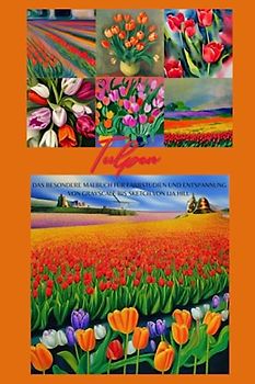 Tulpen: Das Besondere Malbuch für Farbstudien und Entspannung von Grayscale bis Sketch