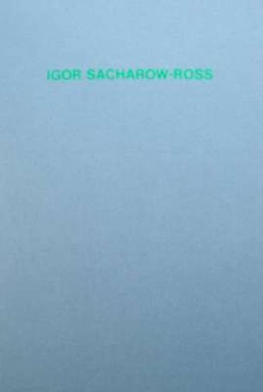 Igor Sacharow-Ross