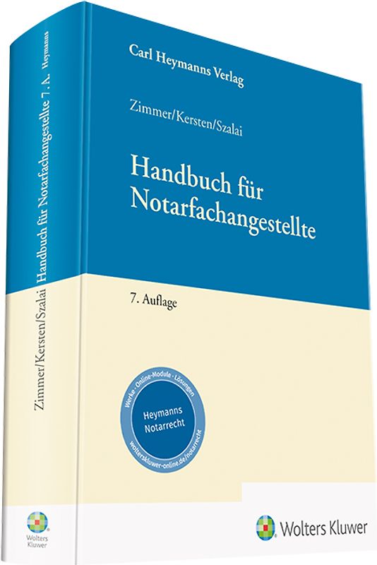 Handbuch für Notarfachangestellte