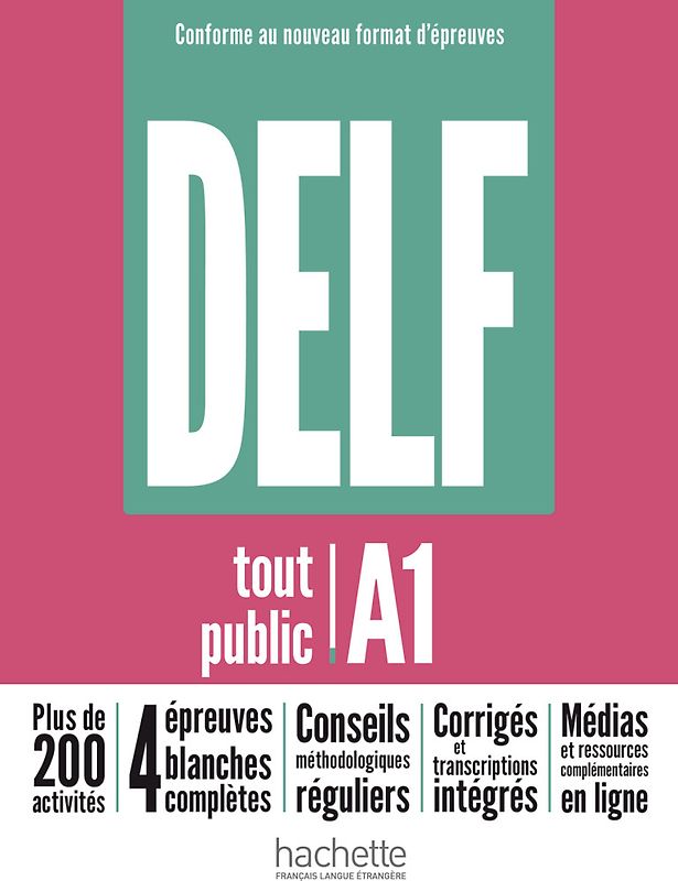 DELF tout public A1 – Conforme au nouveau format d’épreuves