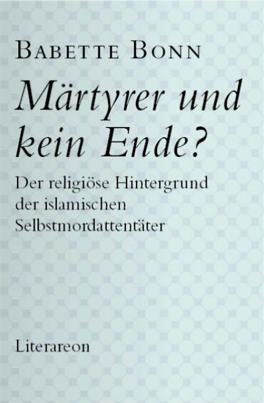 Märtyrer und kein Ende?