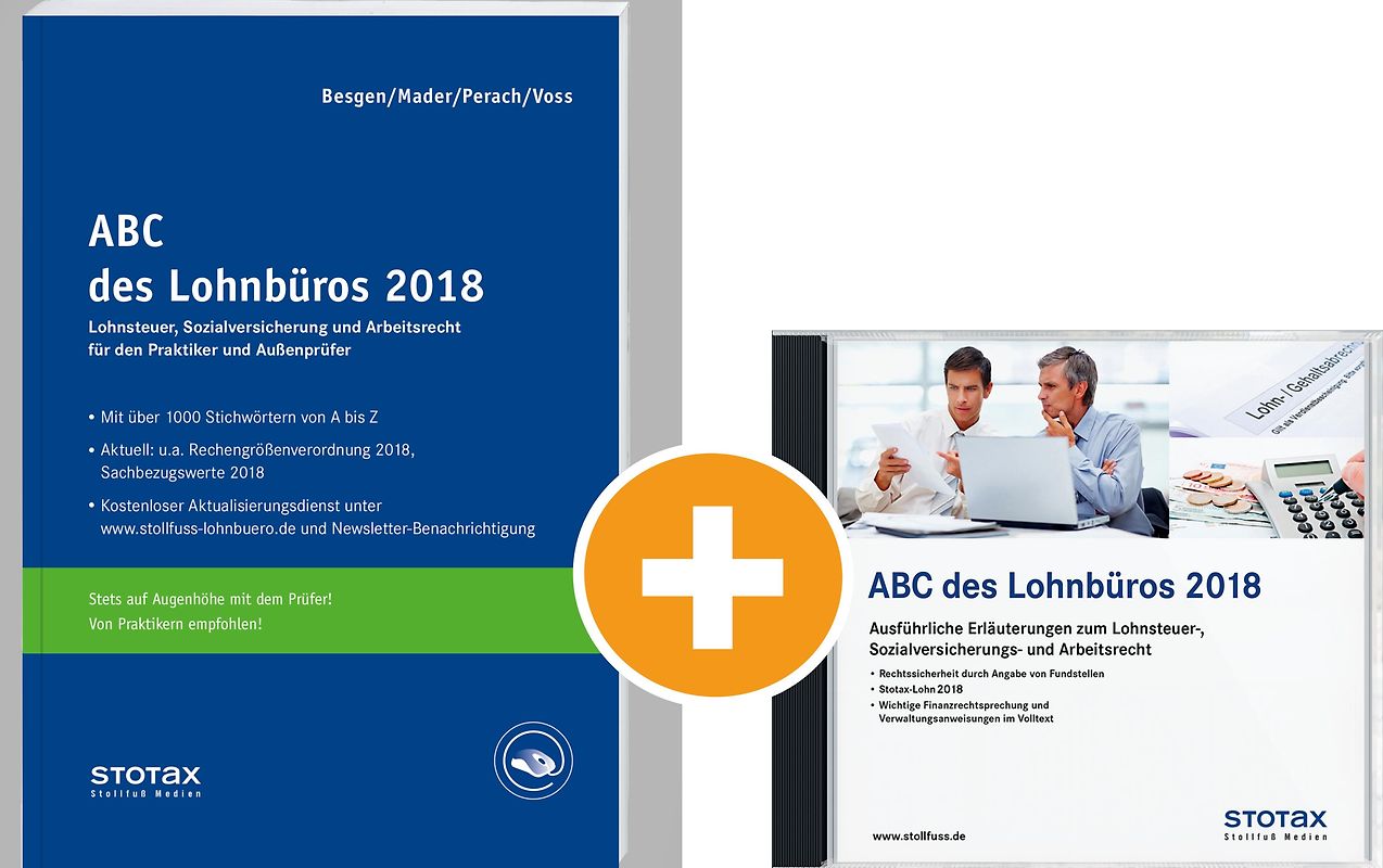 Kombi: ABC des Lohnbüros 2018 (Print+DVD)