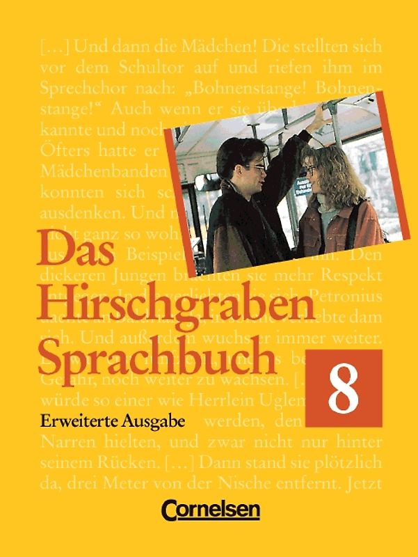 Das Hirschgraben Sprachbuch - Erweiterte Ausgabe / 8. Schuljahr - Schülerbuch