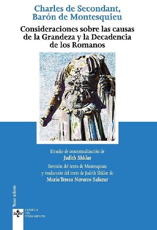 Consideraciones sobre las causas de la grandeza y decadencia de los romanos