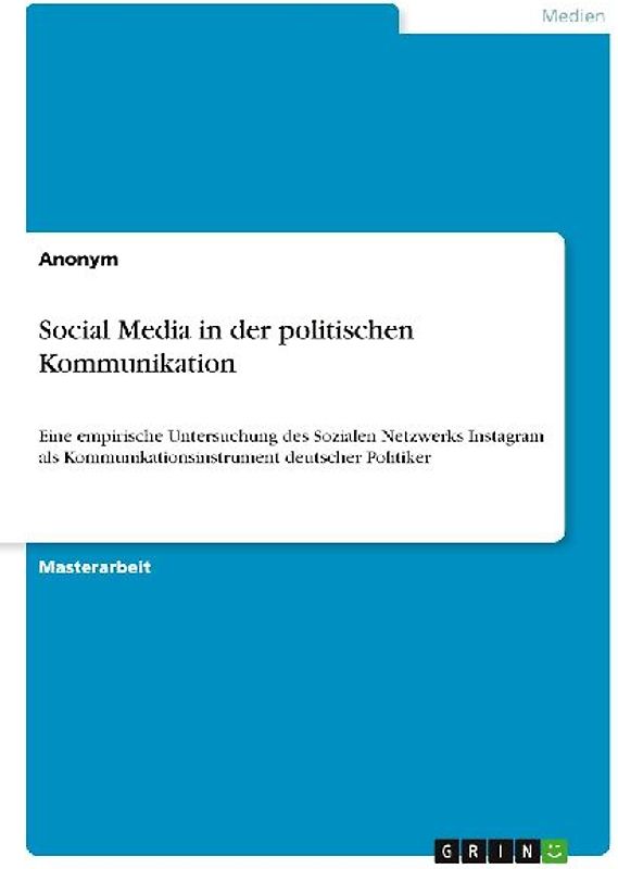 Social Media in der politischen Kommunikation
