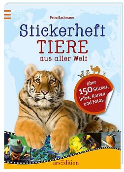 Stickerheft Tiere aus aller Welt