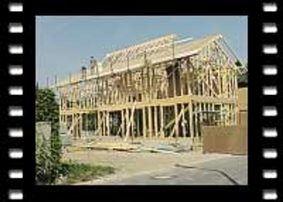 Ein gesundes baubiologisches Haus entsteht