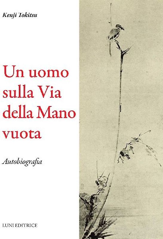 Un uomo sulla via della mano vuota