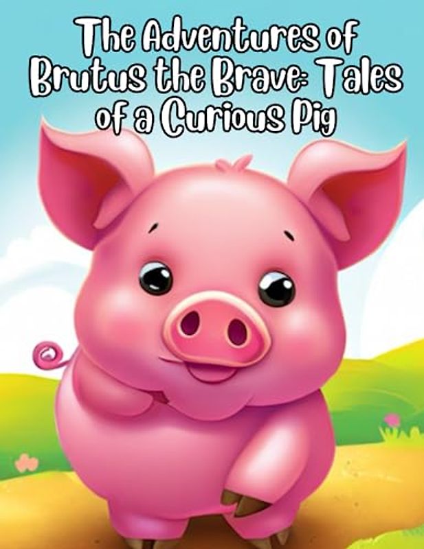 The Adventures of Brutus the Brave - Tales of a Curious Pig: Short Story for kids about Pig, Perseverance & Self-Confidence I A Motivational Book For kids I Gift for Kids.