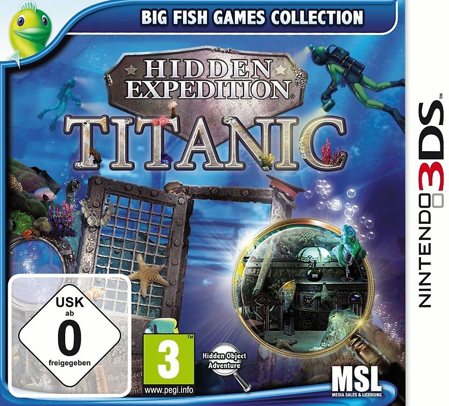 Hidden Expedition: Titanic Nintendo 3DS