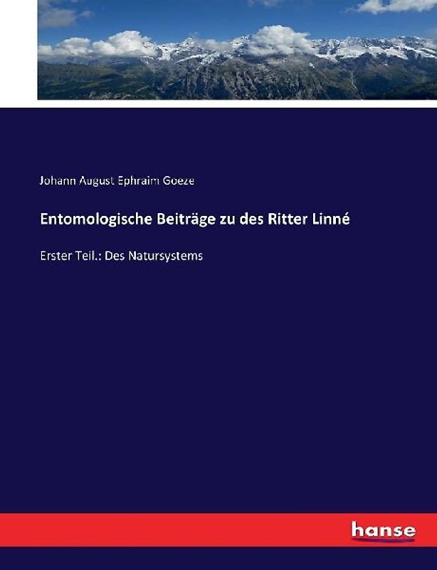 Entomologische Beiträge zu des Ritter Linné