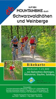 Auf dem Mountainbike durch Schwarzwaldhöhen und Weinberge, Münstertal, Staufen, Sulzburg