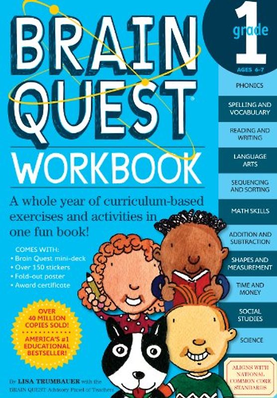 Brain Quest Grade 1 Workbook - Lisa Trumbauer