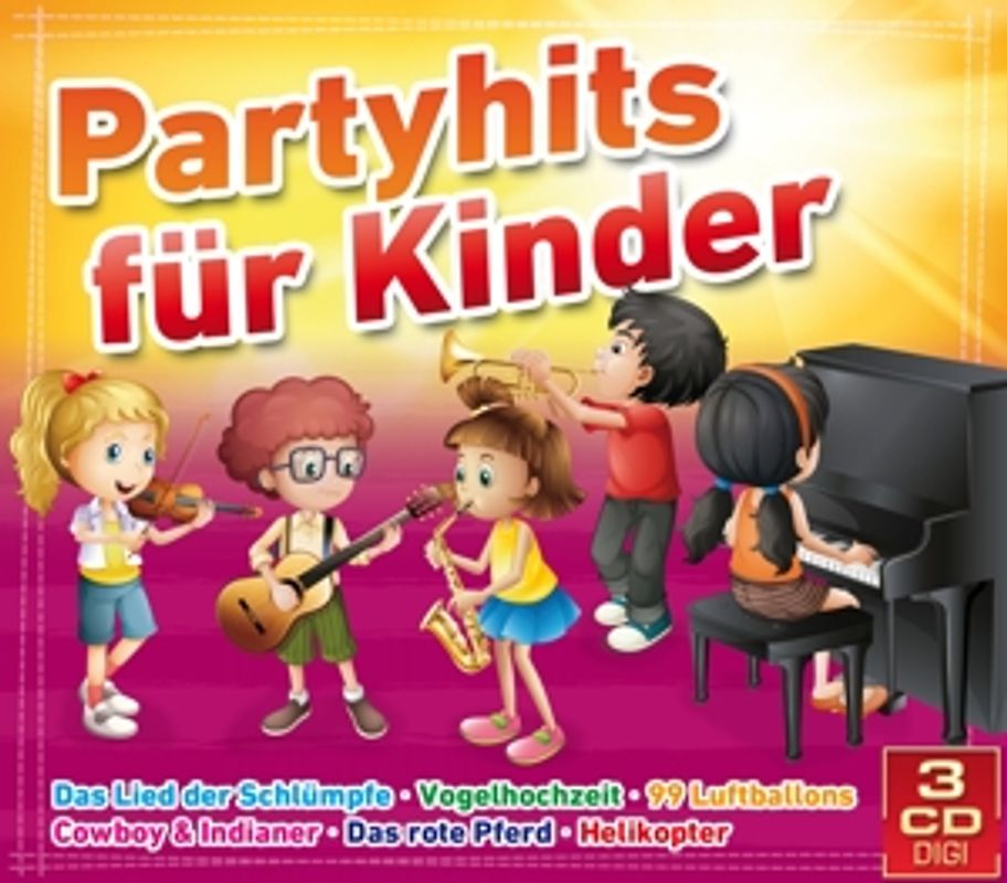 Various - Partyhits für Kinder [3 CDs]