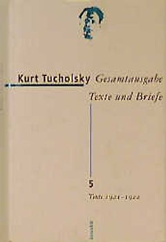Gesamtausgabe Texte und Briefe 5