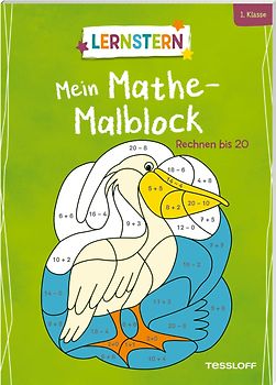LERNSTERN. Mein Mathe-Malblock. Rechnen bis 20