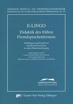 E-LINGO: Didaktik des frühen Fremdsprachenlernens