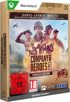 Company of Heroes 3 Launch Edition [Steel Book] Xbox Series X