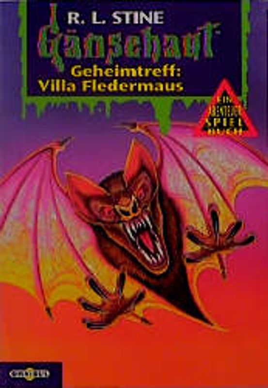 Gänsehaut Abenteuer-Spielbuch / Geheimtreff: Villa Fledermaus