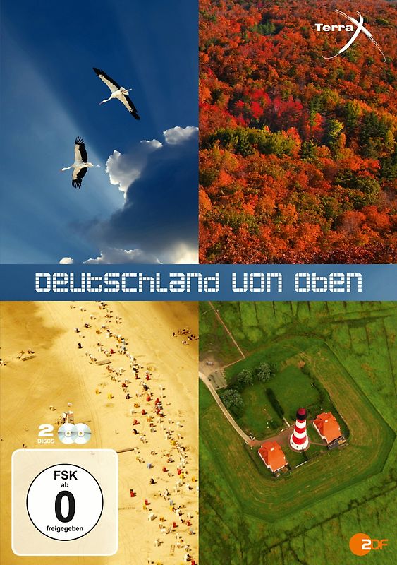 Deutschland von oben - Teil 1 & 2 [2 DVDs] DVD