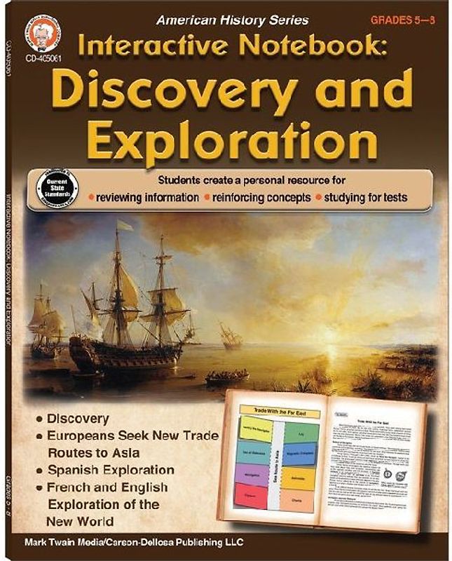 Interactive Notebook: Discovery and Exploration Resource Book, Grades 5 - 8