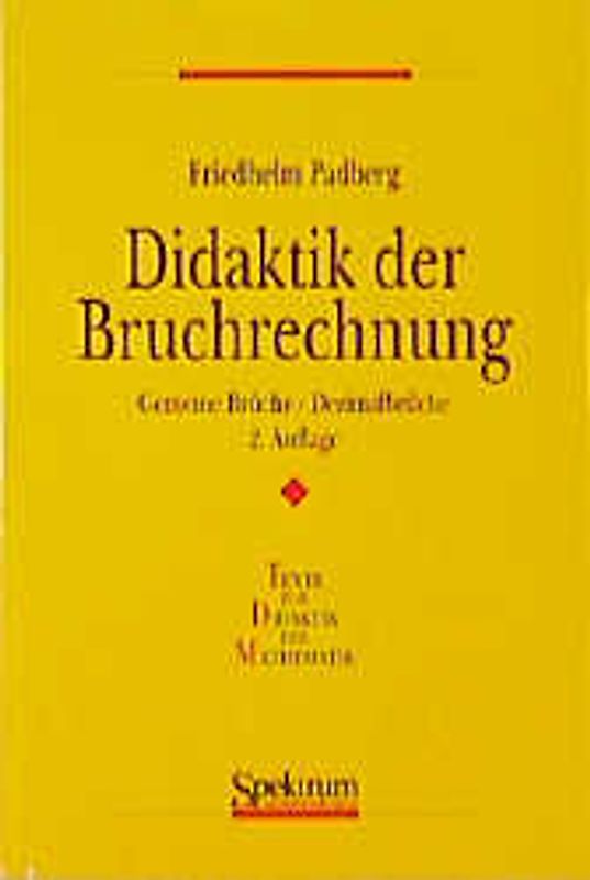 Didaktik der Bruchrechnung