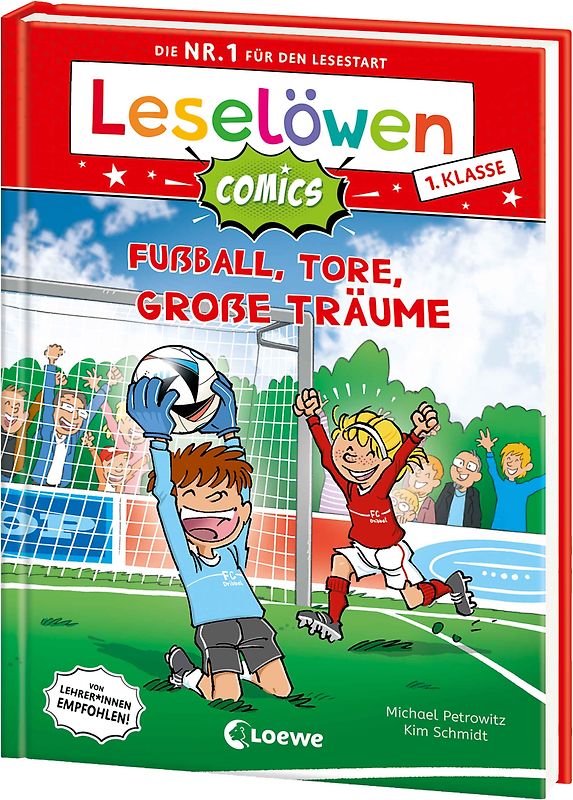 Leselöwen Comics 1. Klasse - Fußball, Tore, große Träume