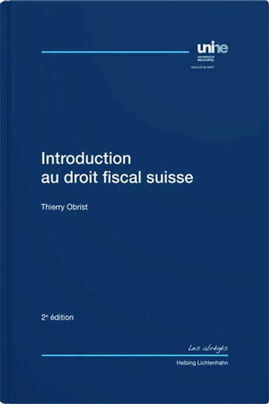 Introduction au droit fiscal suisse